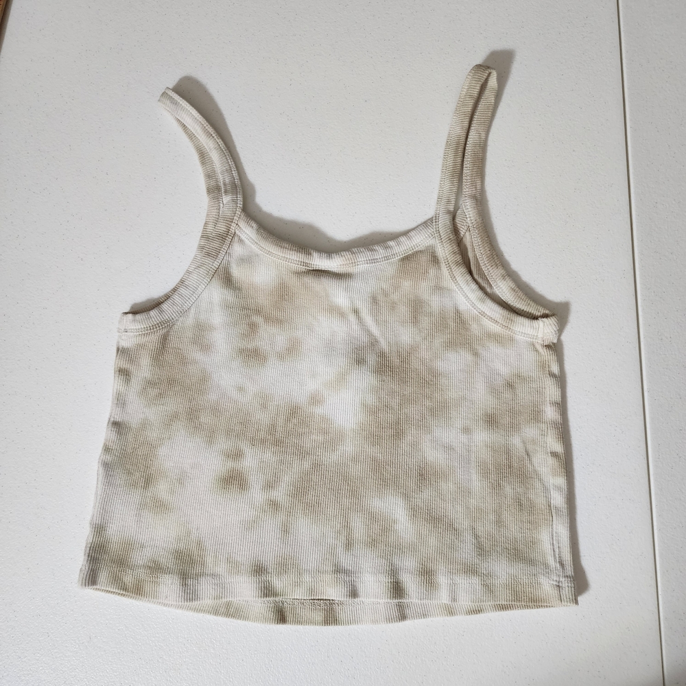 Vibe Cream Ribbed Top - Picture 7 of 9